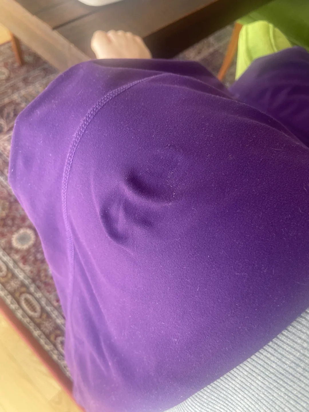 Free Purple athletic Leggings image indicator(2)