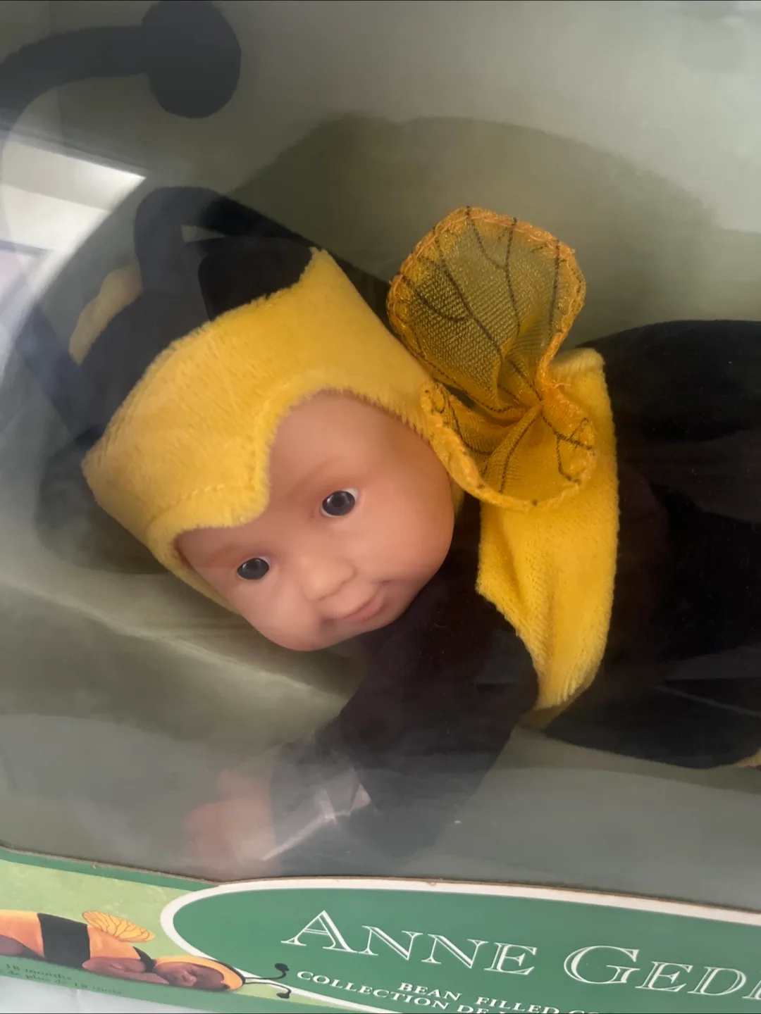 Anne Geddes Bean Filled Bee Baby Doll in the Box image indicator(2)