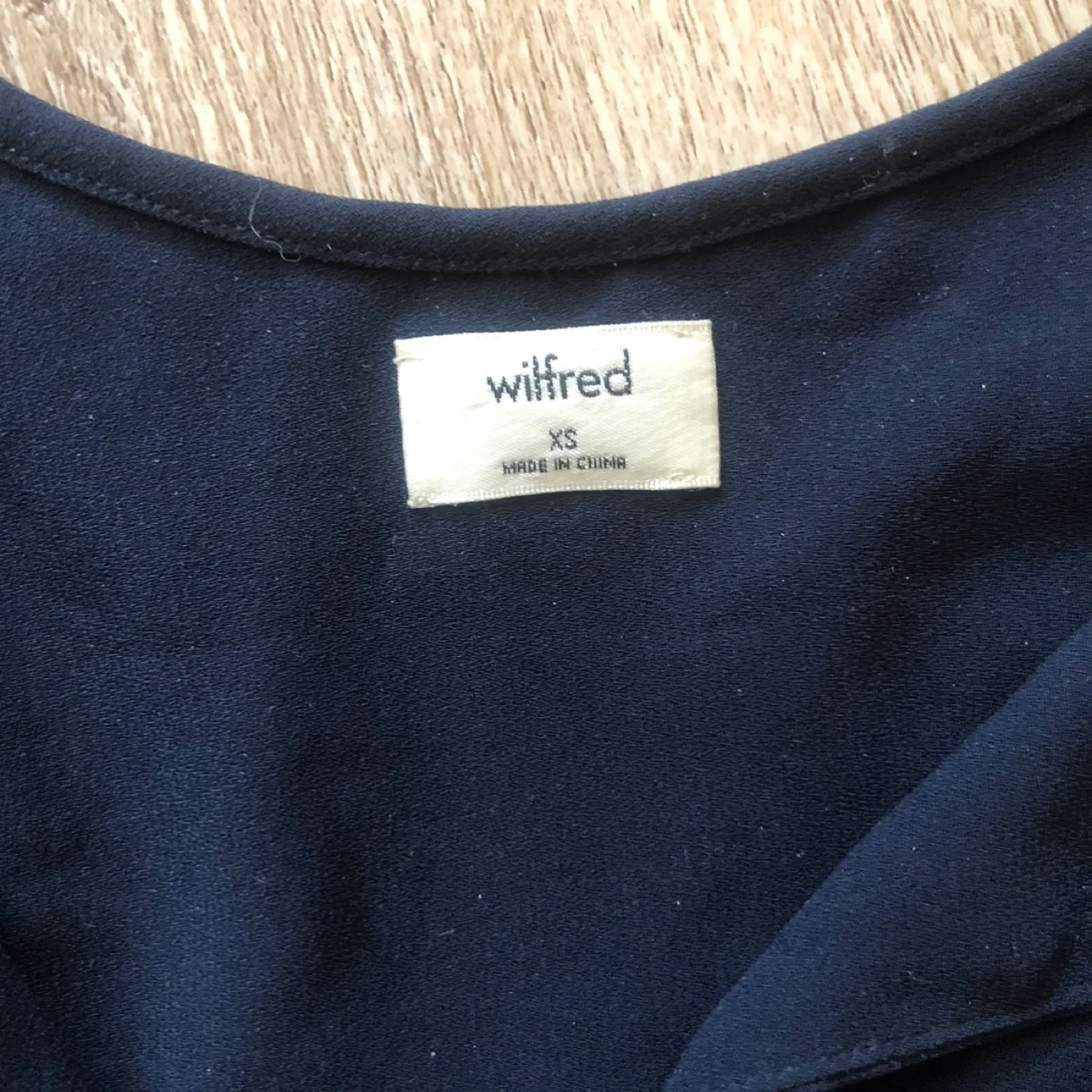 Wilfred Marvelle Navy Dress - Size Xsmall/Small image indicator(5)