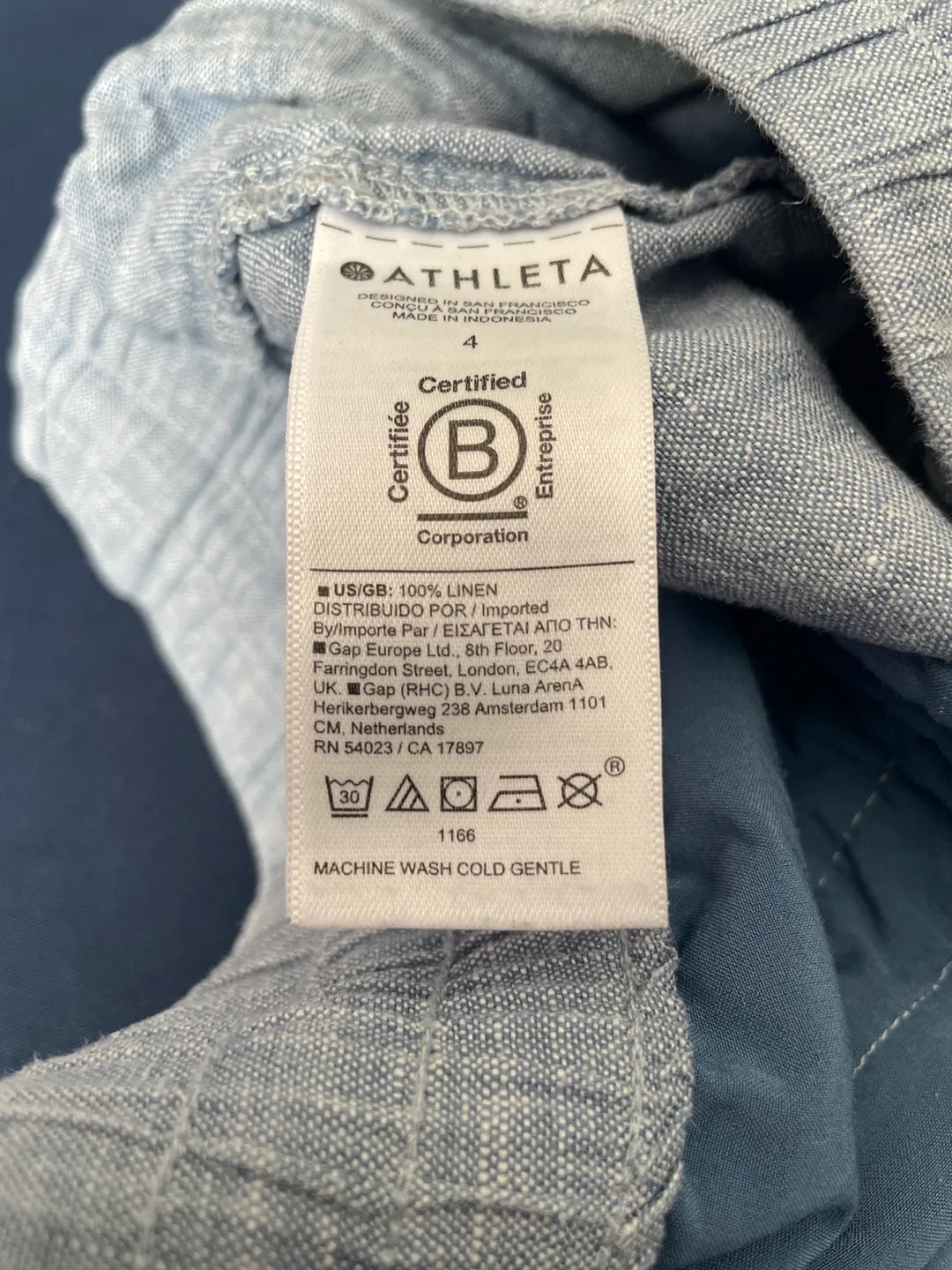 Athleta Linen Pants - Size 4 image indicator(4)