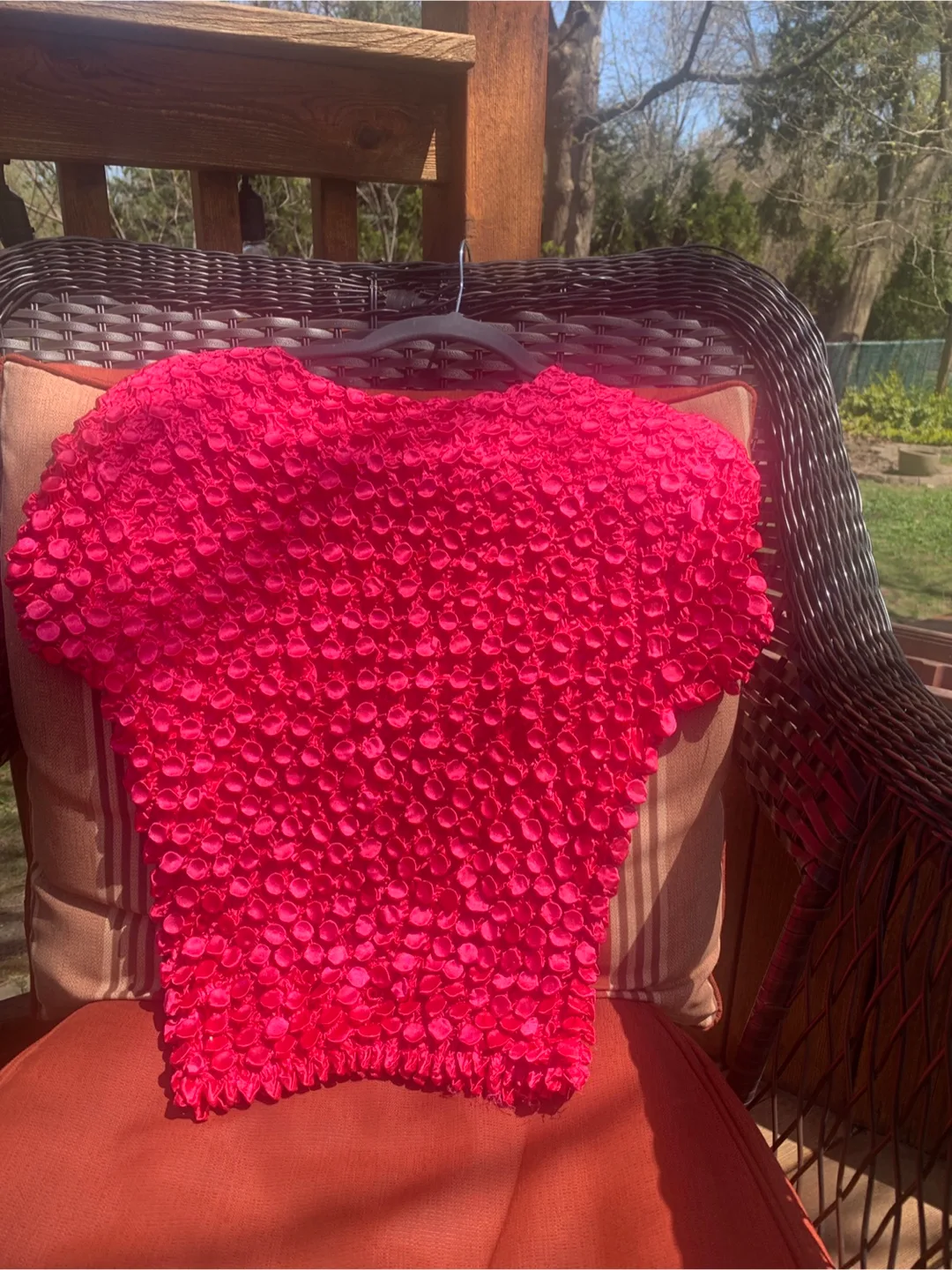 Vintage Pink Bubble/Popcorn Top image indicator(3)