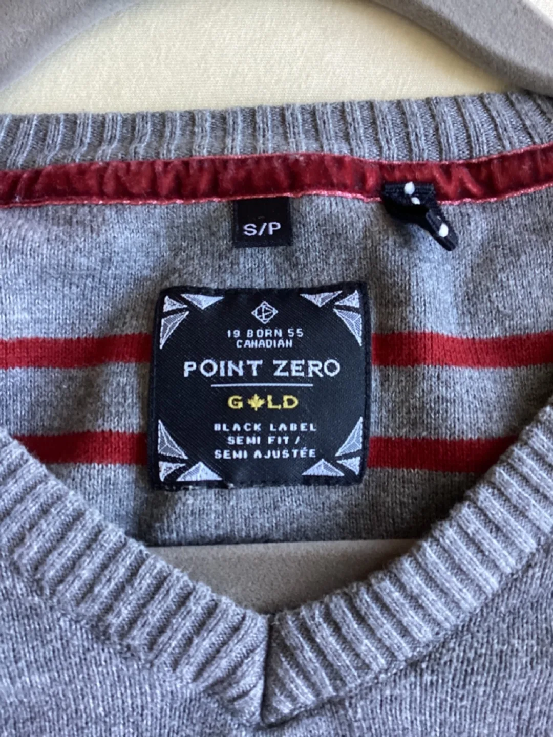 MENS POINT ZERO V-NECK SWEATER image indicator(3)