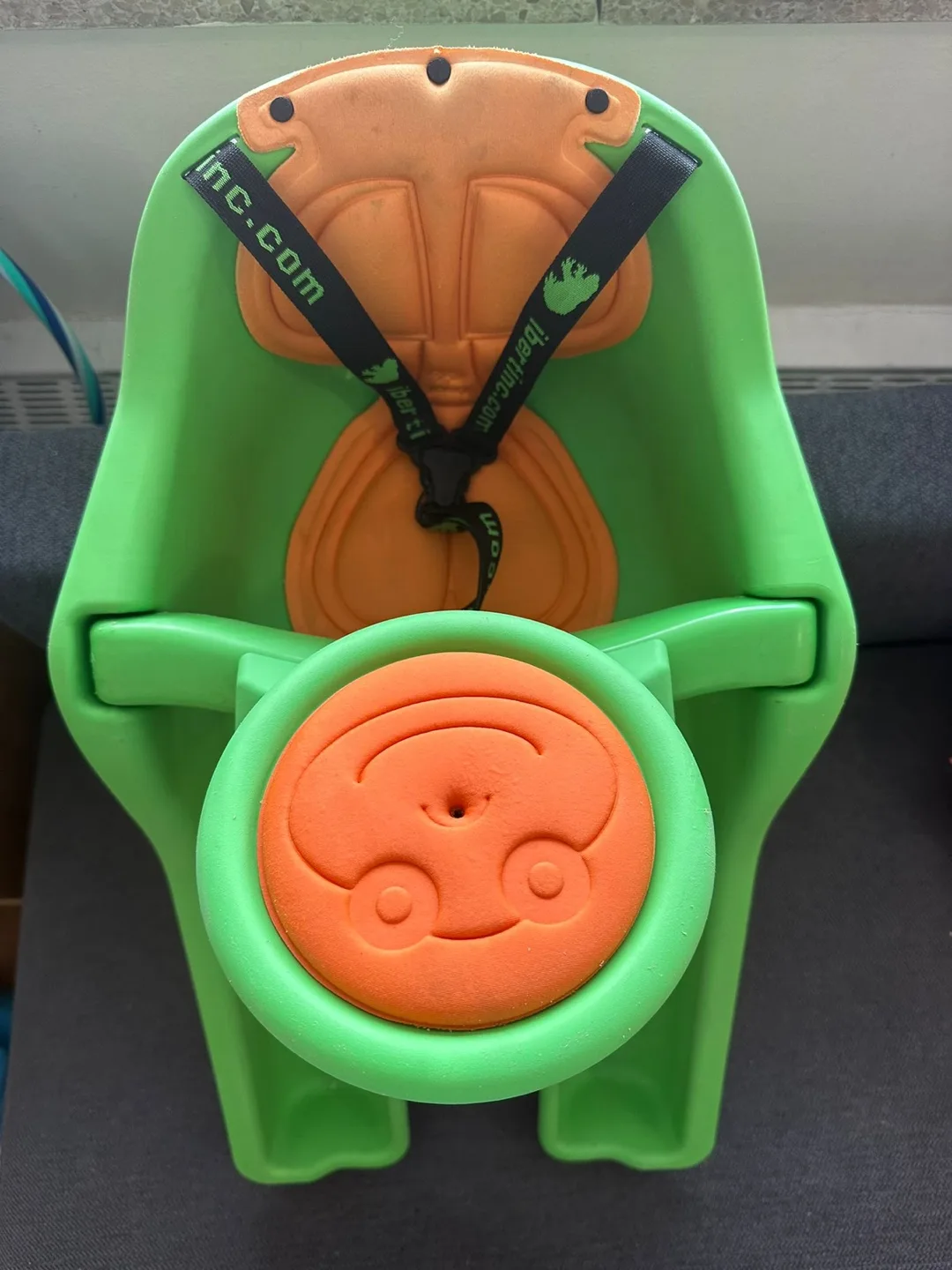 iBert Safe-T-Seat Bicycle Child Seat Green thumbnail
