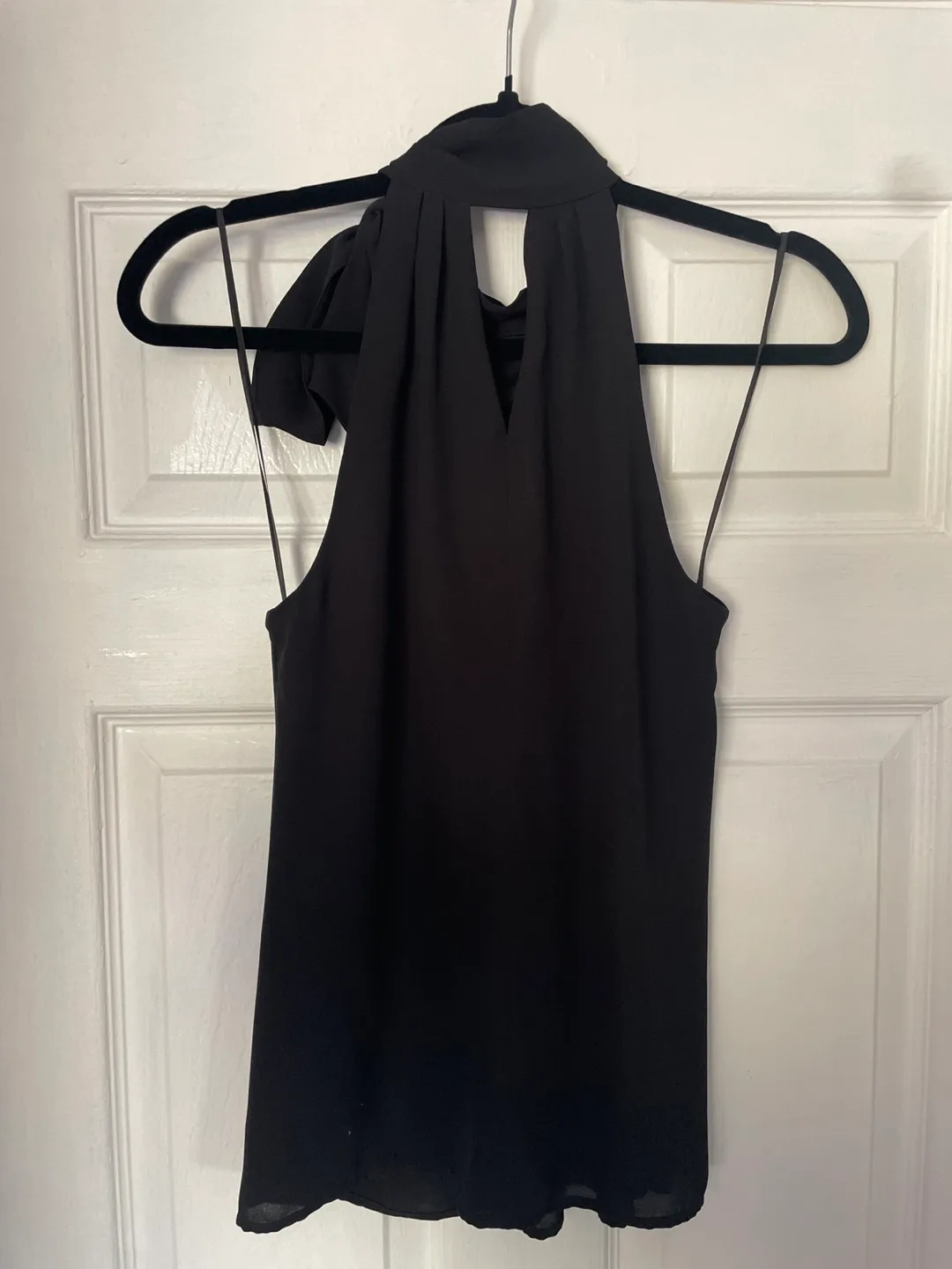 Express Black Halter Neck Top XS image indicator(2)