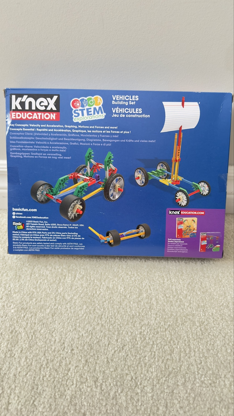 Knex 79320 Education STEM Explorations Vehicles Building Set - photo 3