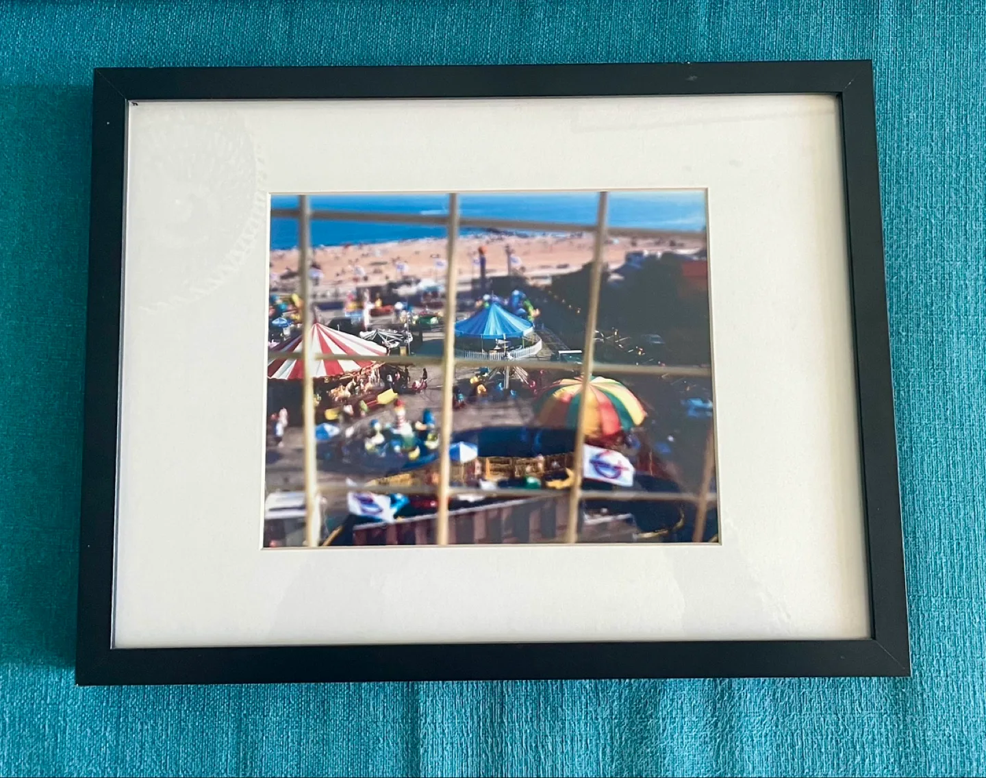 Framed Beach Carnival Photograph thumbnail