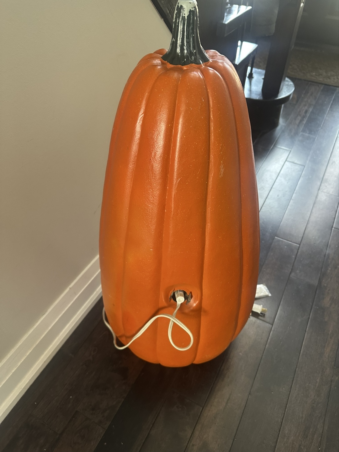 Large Lighted Halloween Pumpkin Decoration