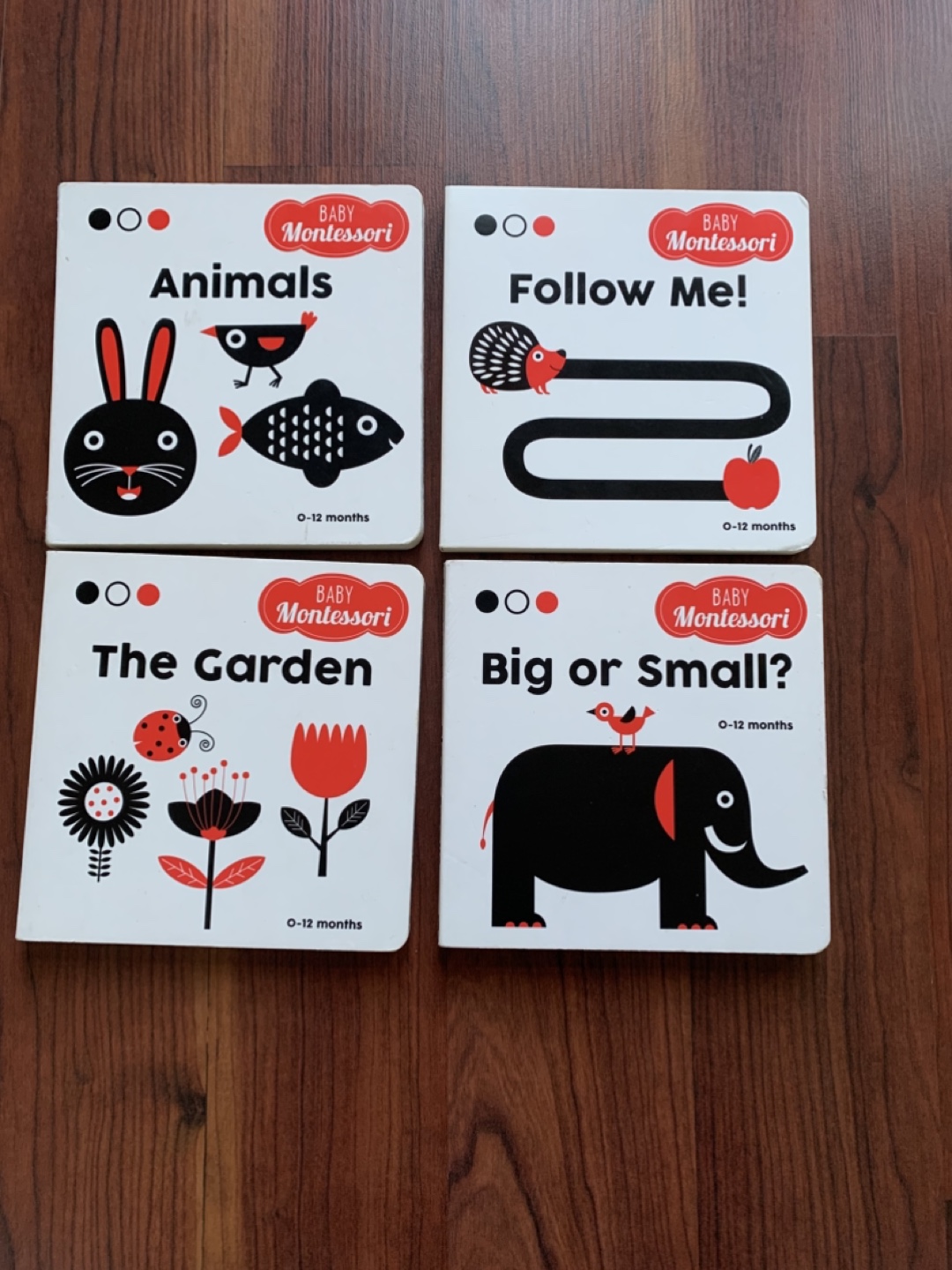 Baby Montessori Board Books Set