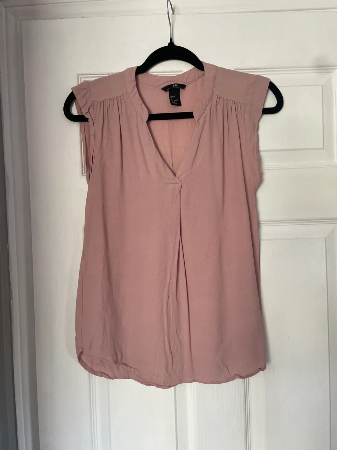 H&M Dusty Rose Blouse, Size 4 thumbnail