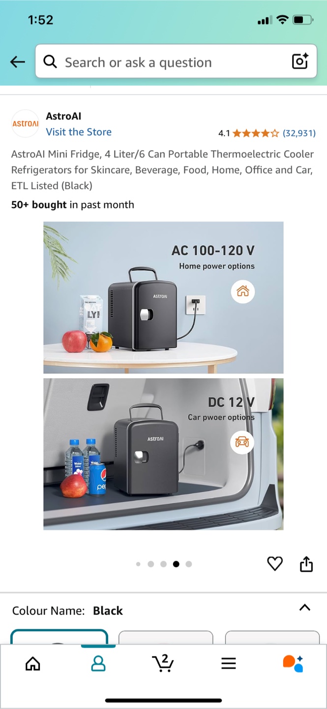 AstroAI Portable Cooler - Mini Fridge - photo 4