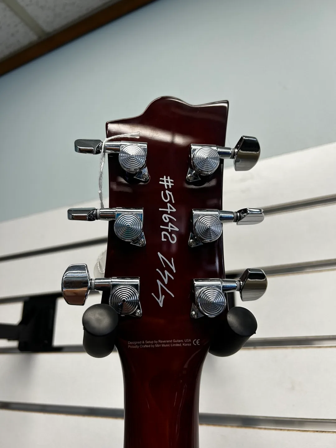 Reverend Guitars Electric Guitar Blue image indicator(5)