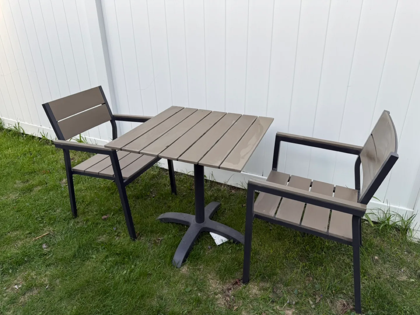 3-Piece Patio Set: Table and Two Chairs thumbnail