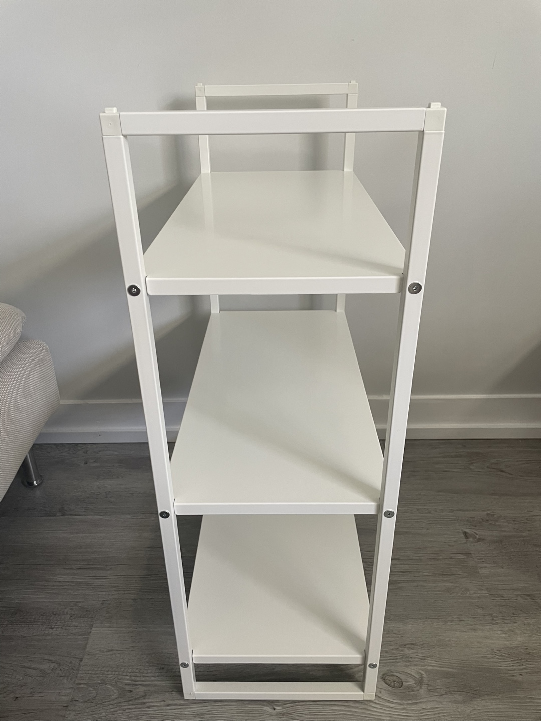Ikea JONAXEL 3-shelf unit, white - photo 2