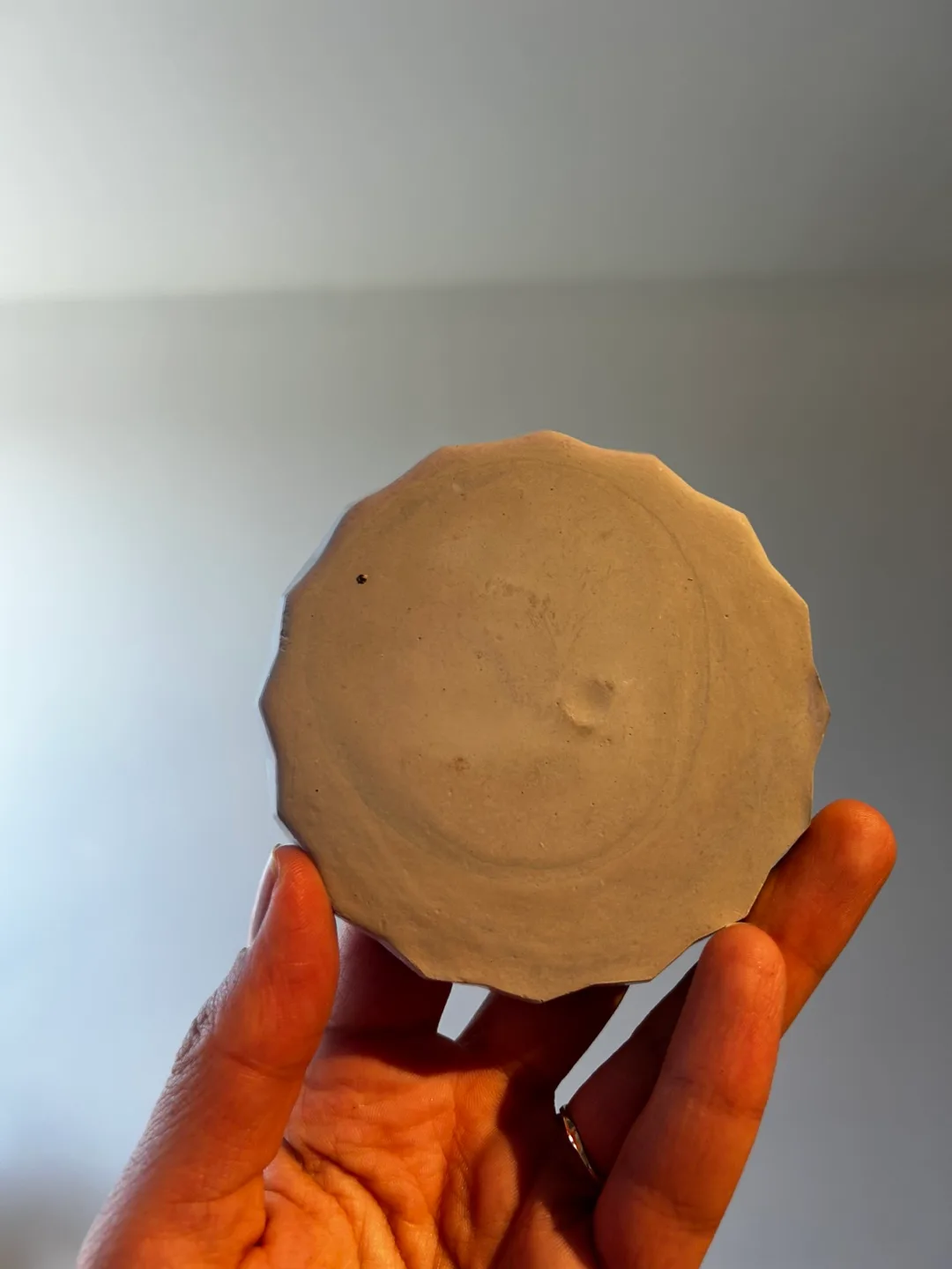 Small Geometric Concrete Dish/Candle Holder image indicator(7)