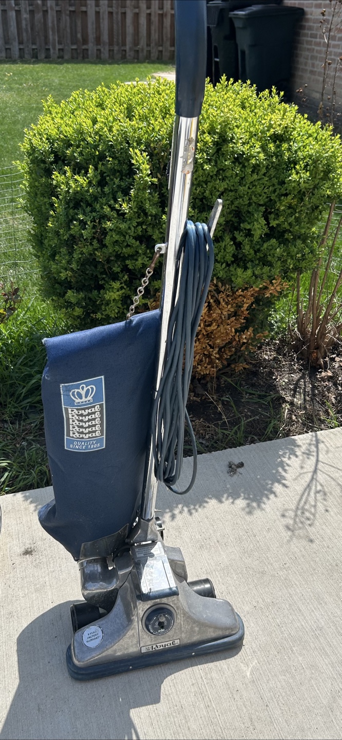 Vintage Royal Upright Vacuum Cleaner