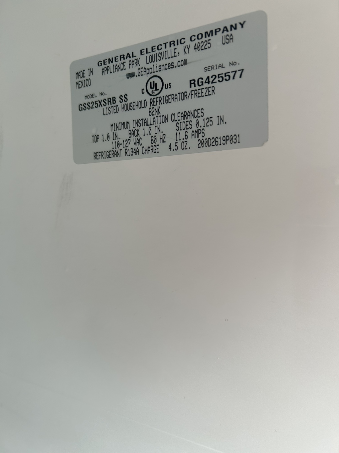 Side-by-Side Refrigerator - photo 3