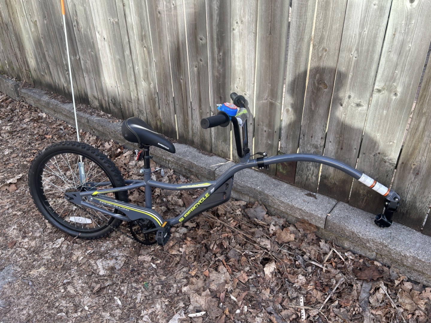 Kids' Ride-Along Trailer Bicycle