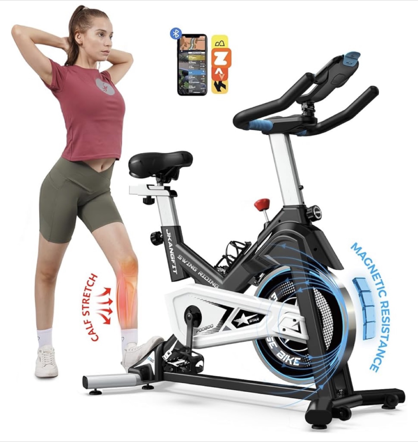 Magnetic Wheel Indoor Exercise Bike - photo 2