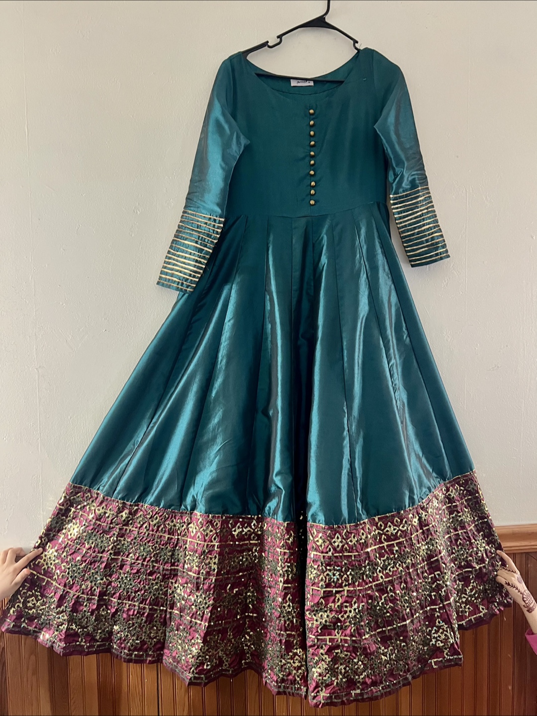 Pakistani Long Maxi with Dupatta - photo 3