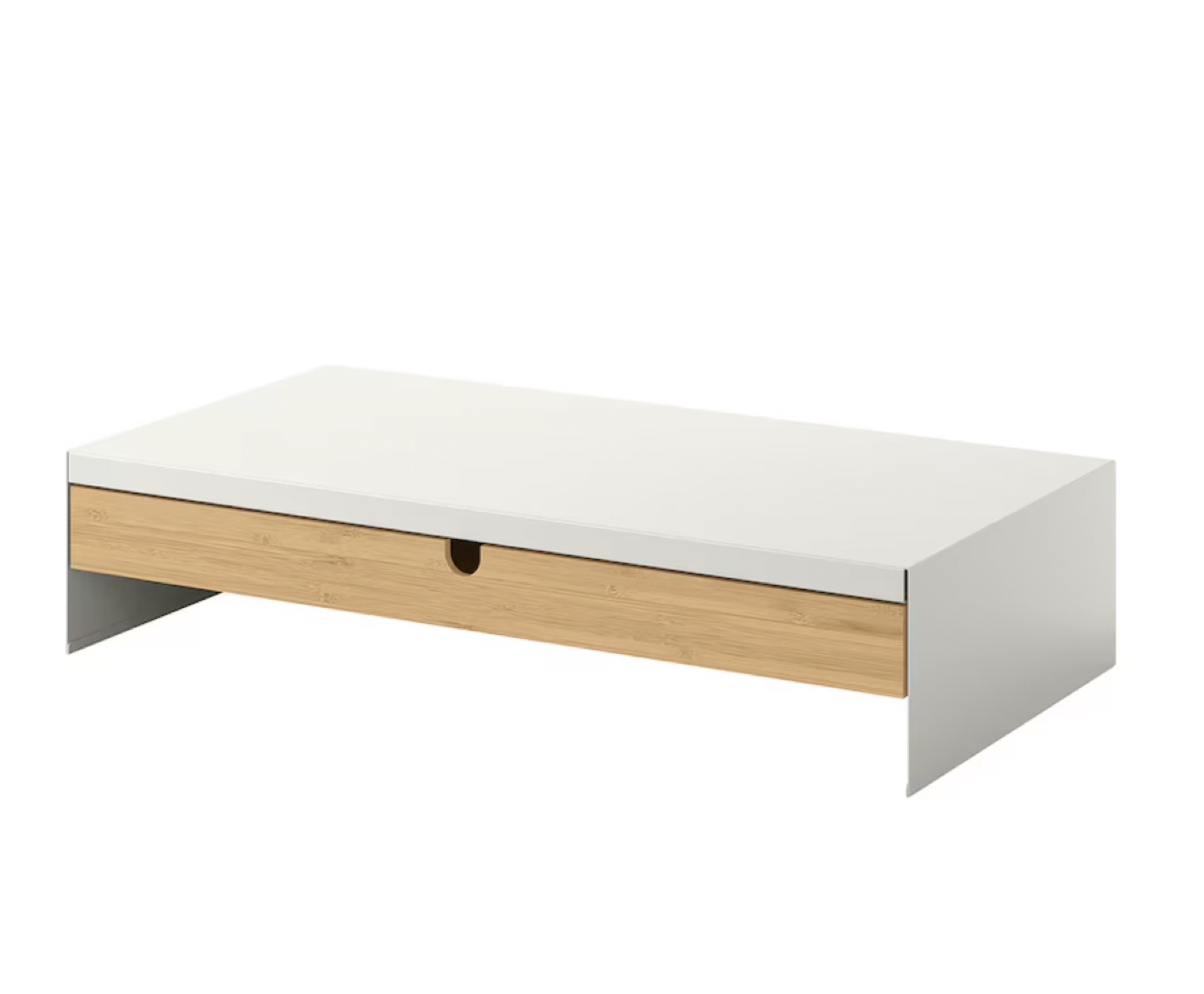 Monitor stand with drawers