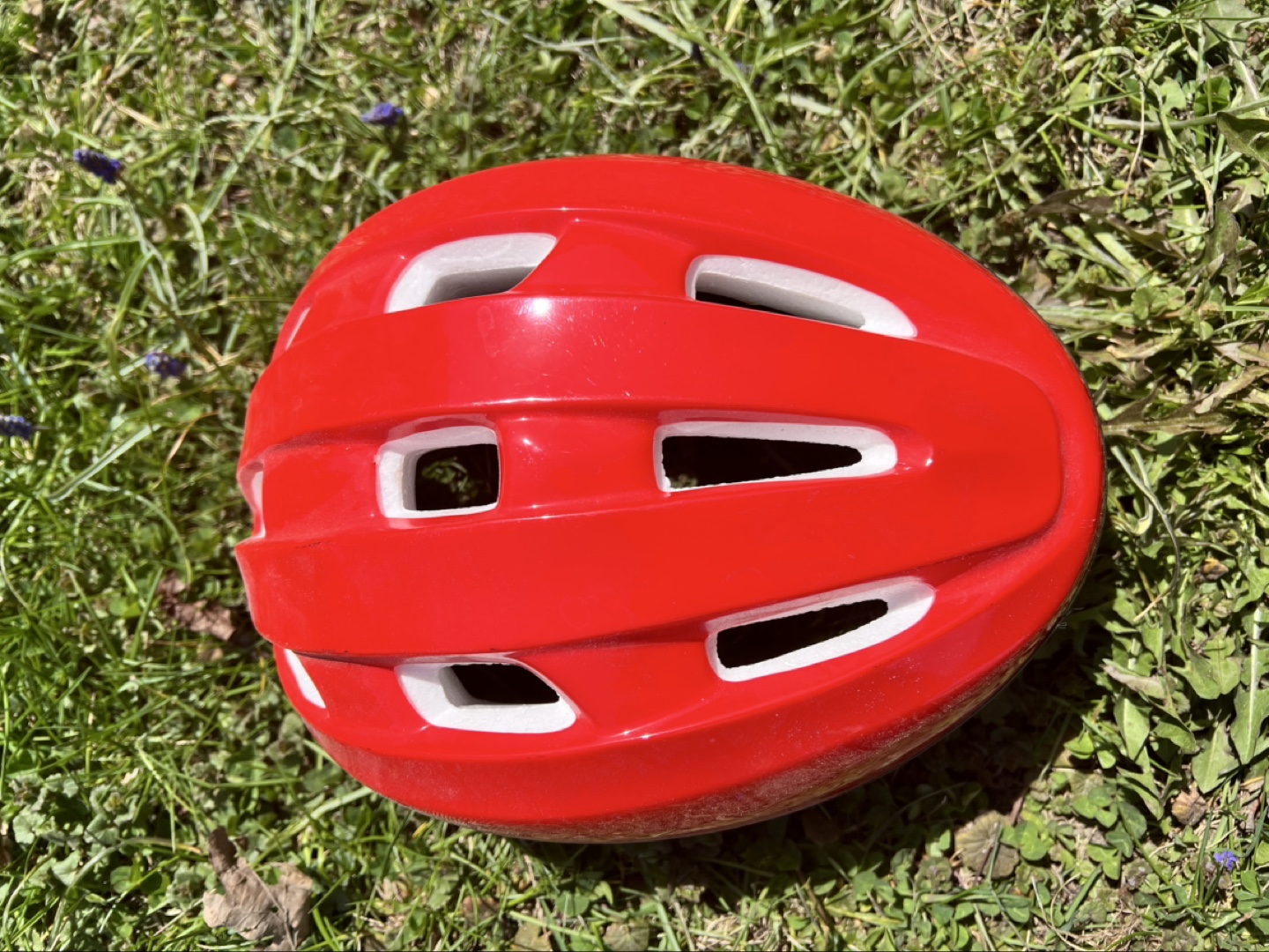 Kids' Red Bicycle Helmet