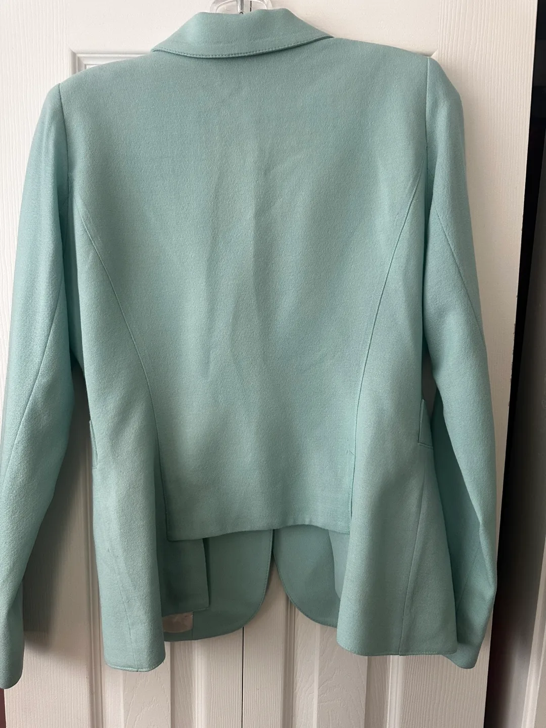 Robin’s Egg Blue Smythe Duchess Blazer Size 8 image indicator(2)
