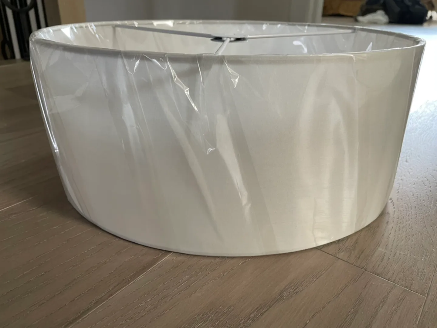 White Drum Lamp Shade thumbnail