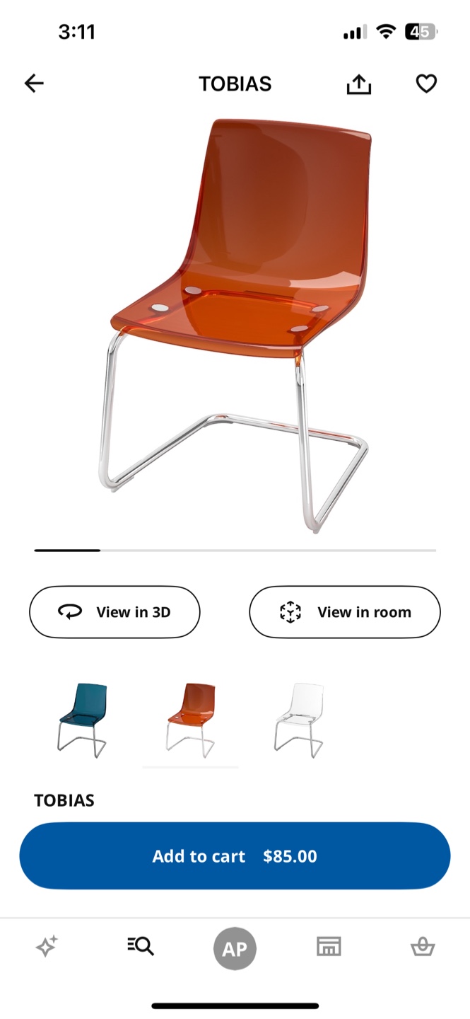 IKEA Tobias Chair - Amber - photo 4