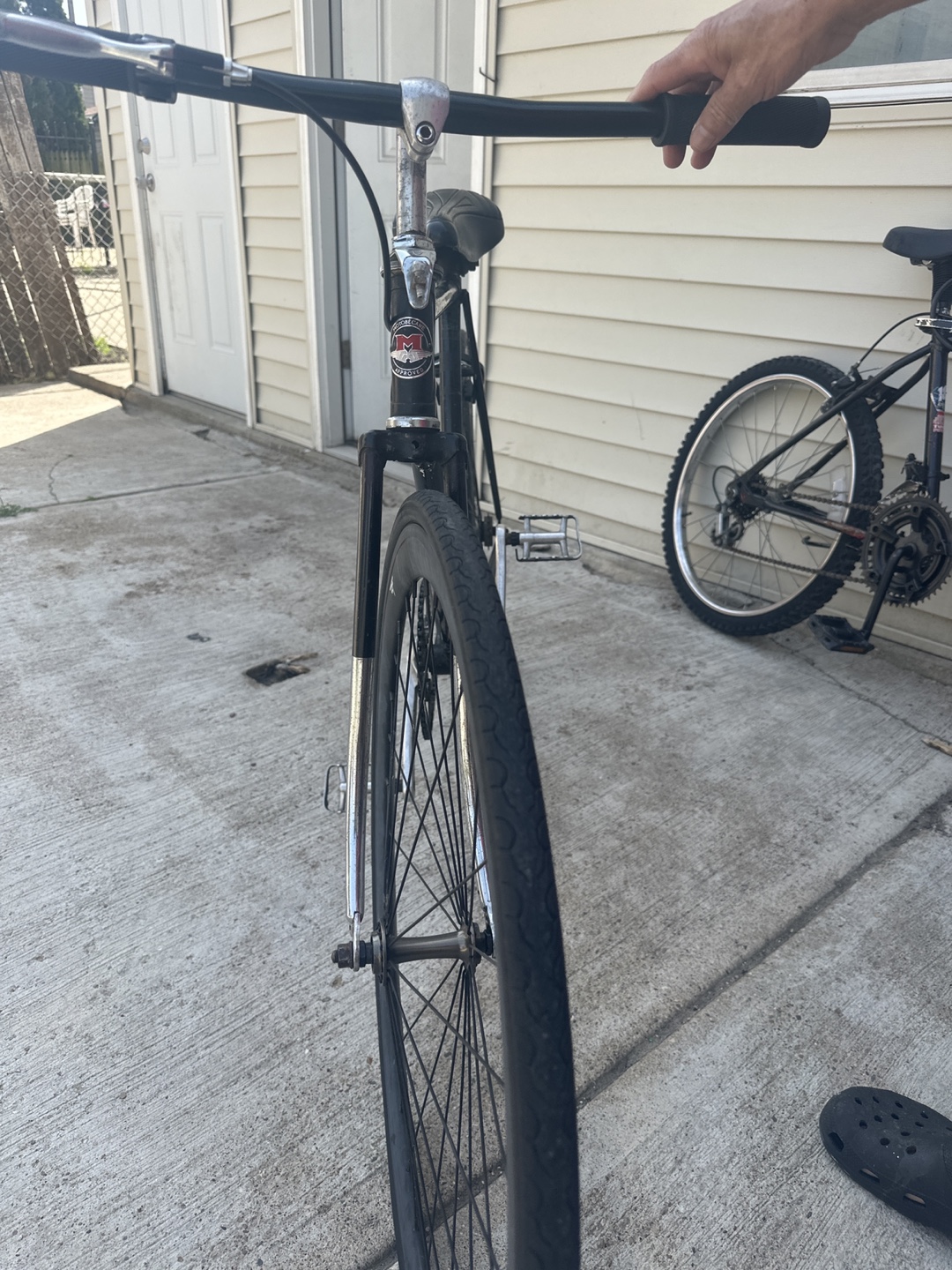 Used Black Fixie Bicycle