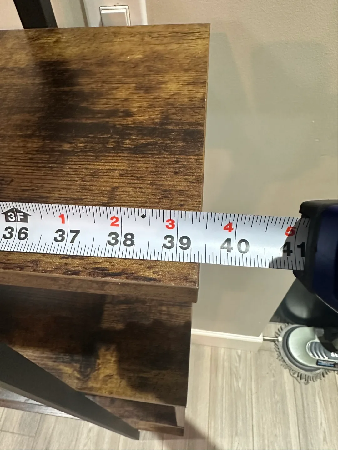 Rustic Brown Industrial Bookshelf image indicator(5)