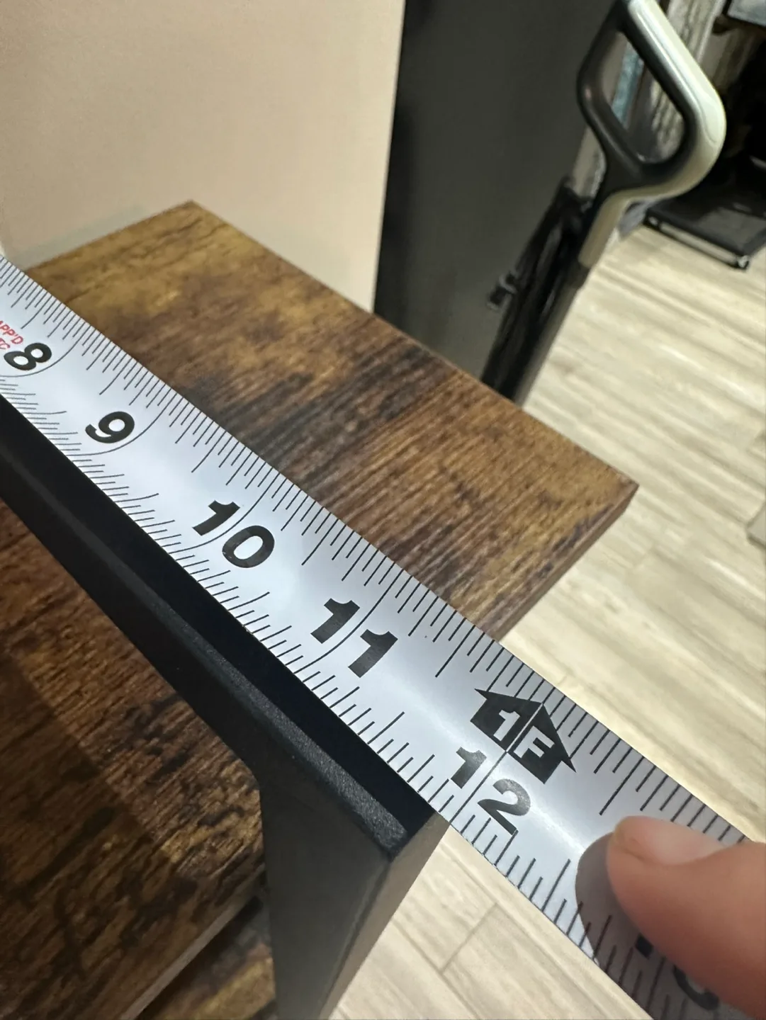 Rustic Brown Industrial Bookshelf image indicator(6)