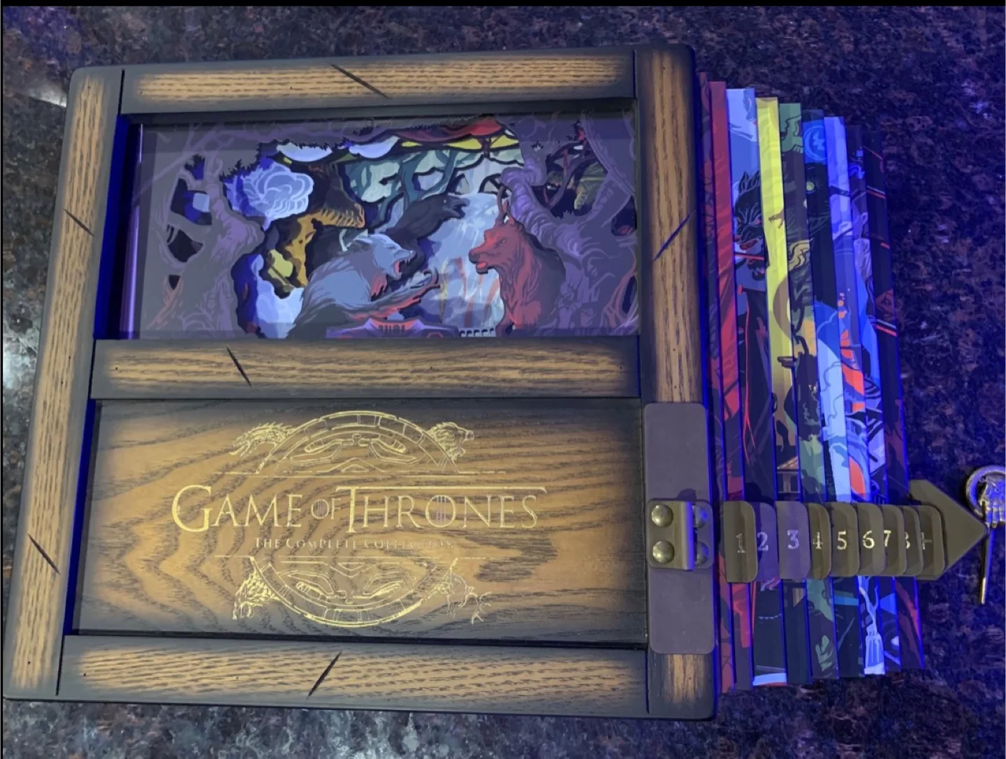Game of Thrones The Complete Collection Wooden Box Set image indicator(7)