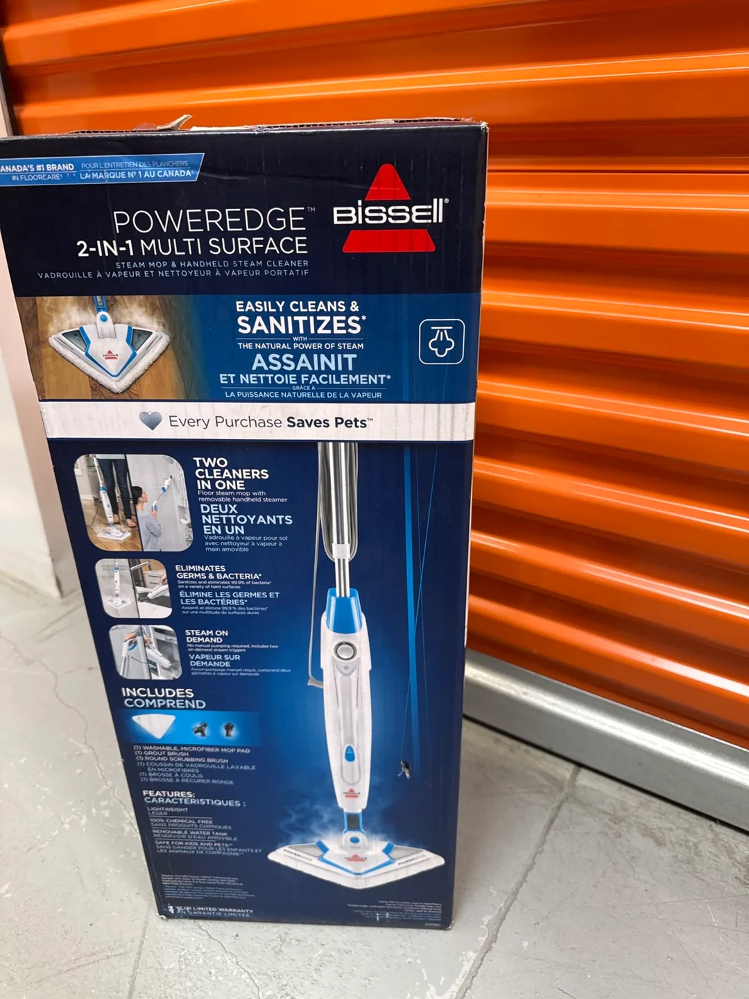 Bissell Poweredge 2-in-1 Multi-Surface Steam Mop thumbnail