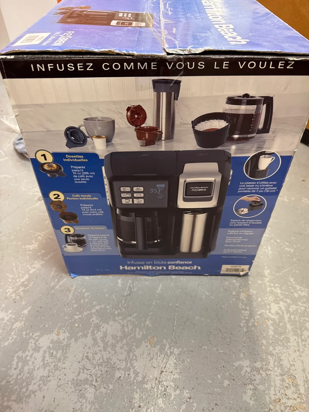 Hamilton Beach FlexBrew Coffee Maker thumbnail