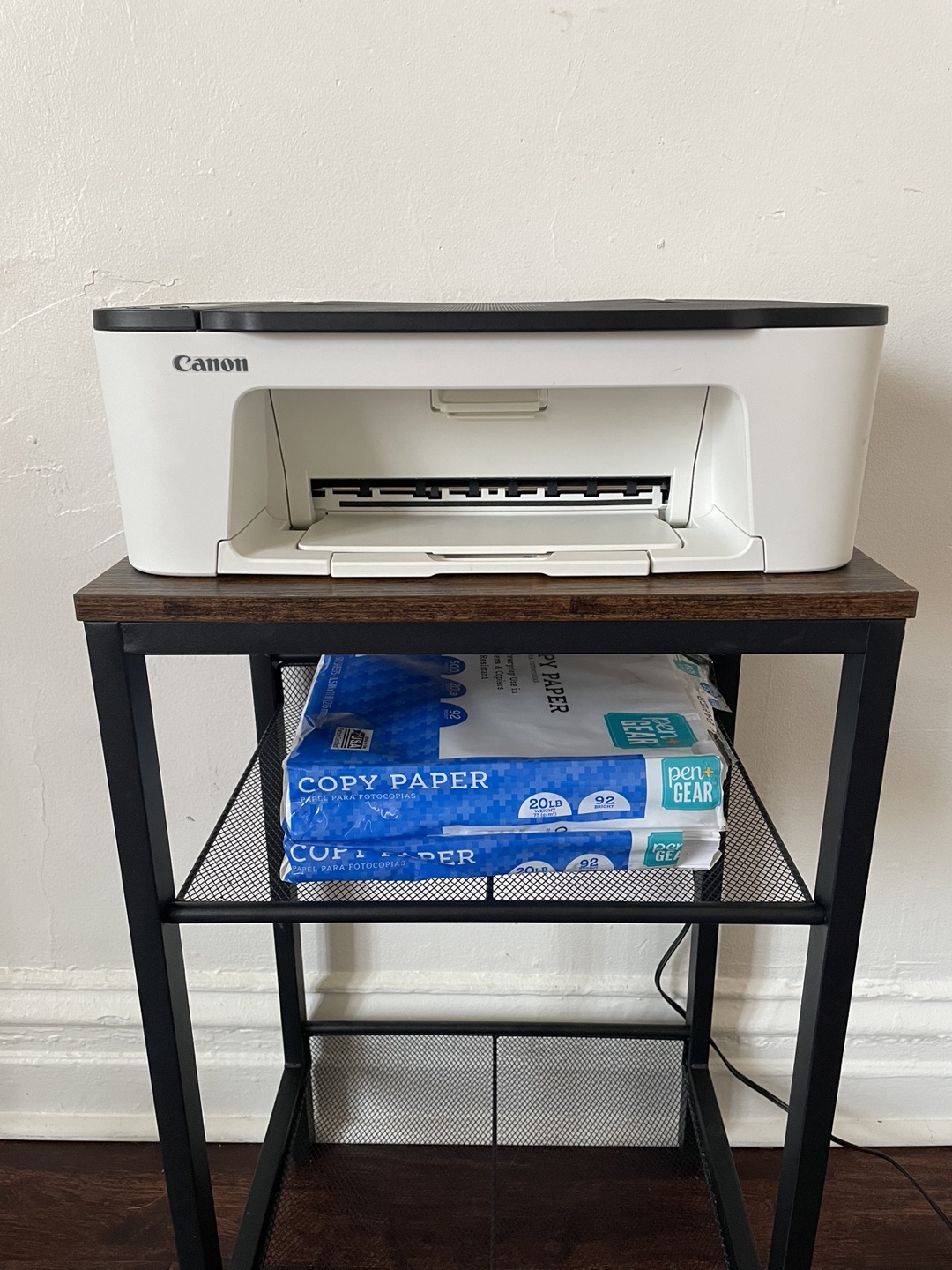 Canon PIXMA TS3522 Printer + 2 Packs Copy Paper Bundle