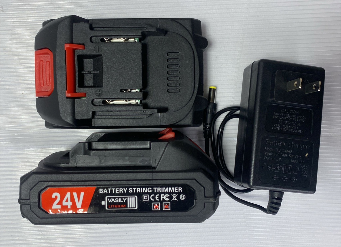 BEST 24V Cordless Battery String Trimmer Kit with Attachments - photo 2