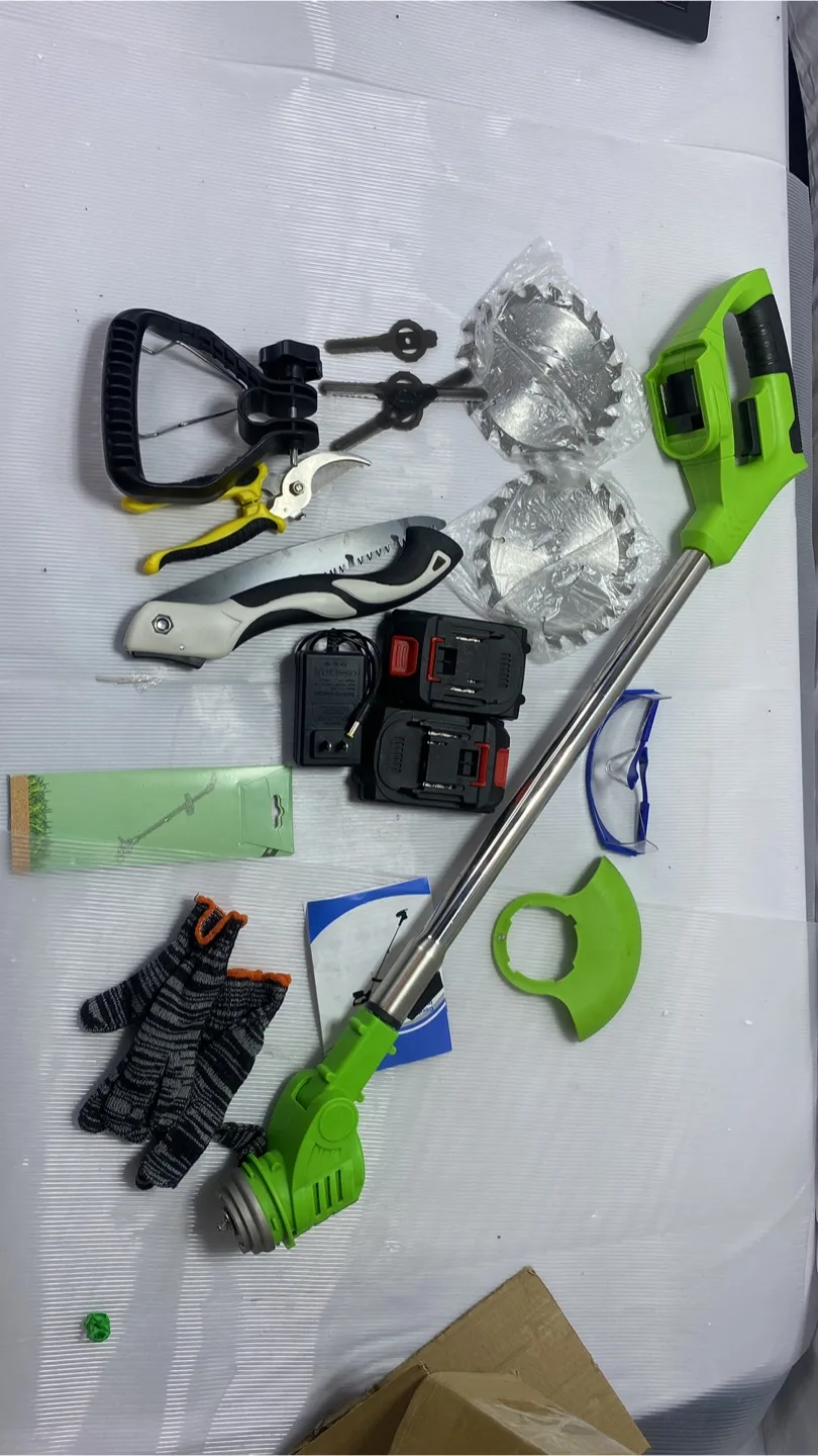 BEST 24V Cordless Battery String Trimmer Kit with Attachments thumbnail