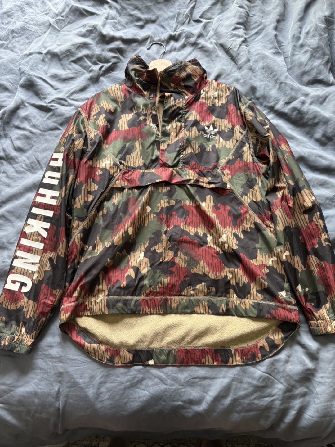 Adidas x Pharrell Williams Hiking Camo Pullover Jacket - photo 4