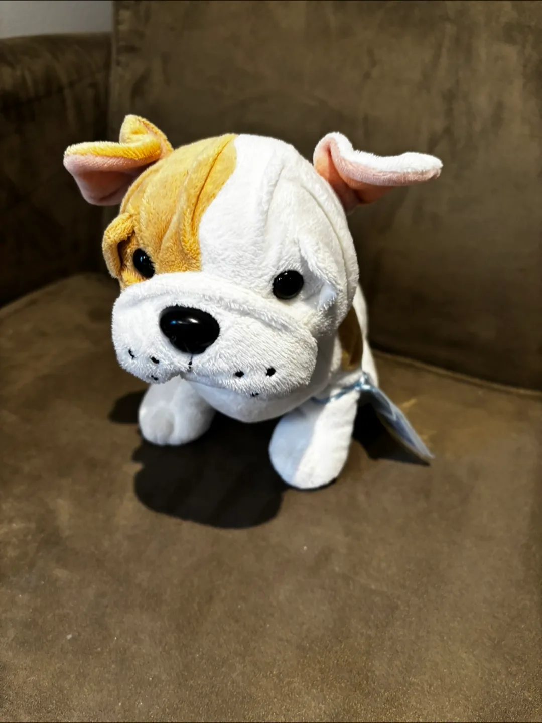 NWT Rare Webkinz Bulldog Dog Plush Stuffed Animal SEALED CODE 9" thumbnail