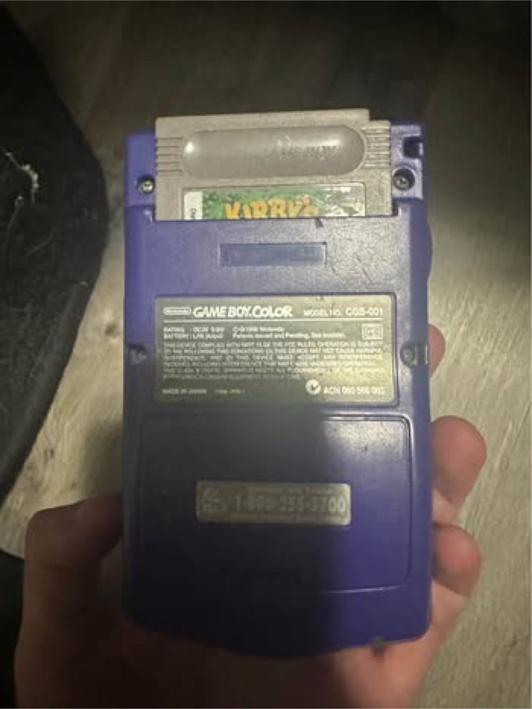 Purple Game Boy Color with Kirby's Dream Land🧡 - photo 2