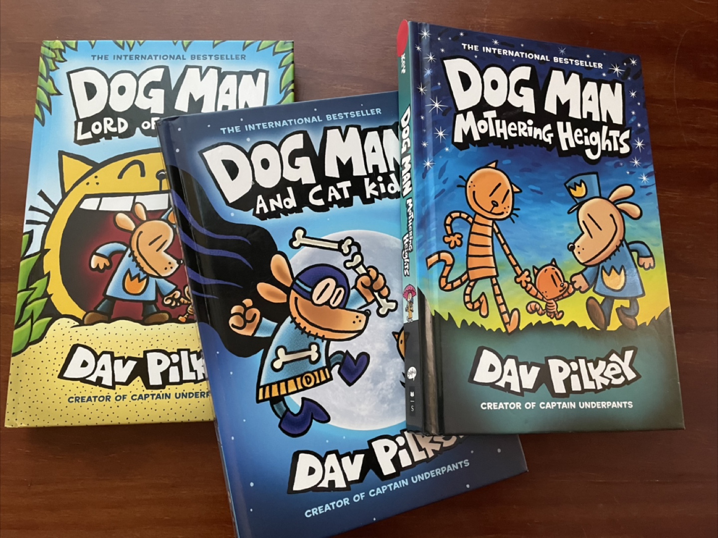 Dog Man Books - Set of 3