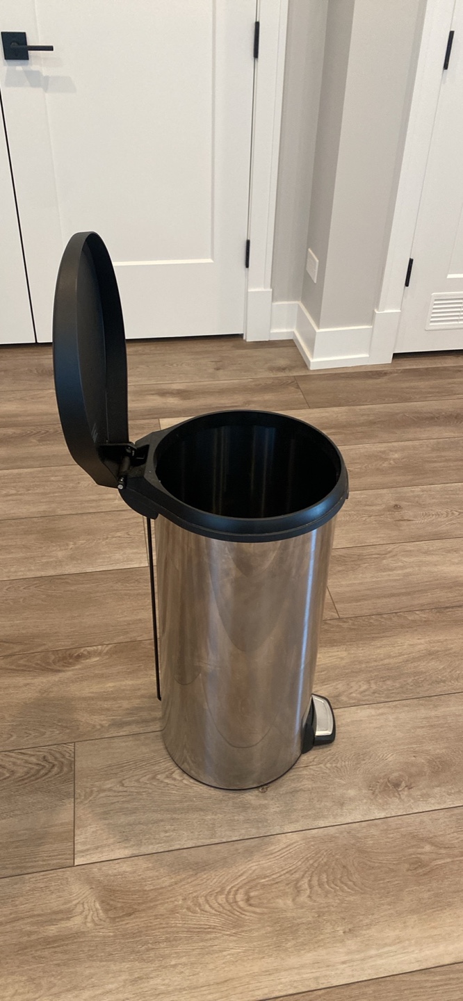 Stainless Steel Step Trash Can - photo 3