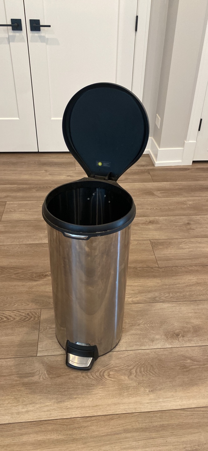 Stainless Steel Step Trash Can