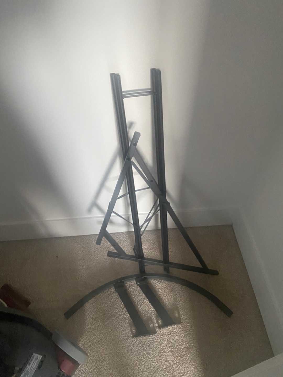 Black Corner Computer Desk - Disassembled - photo 2