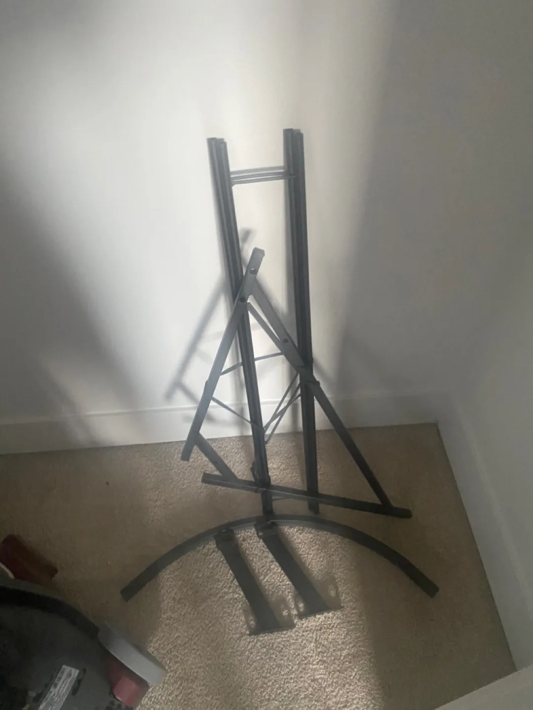 Black Corner Computer Desk - Disassembled image indicator(2)