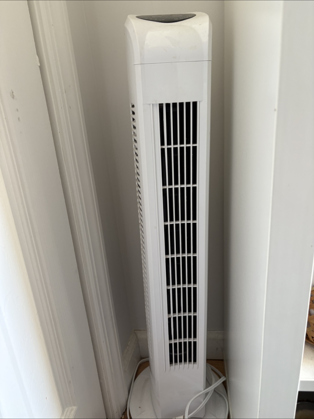Tower Fan with Timer and Multiple Speed Settings