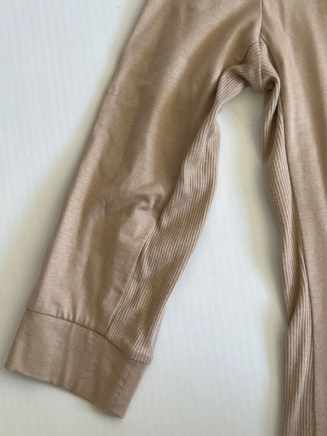 Brooks Brothers Women's Beige 3/4 Sleeve Button-Down Shirt image indicator(6)