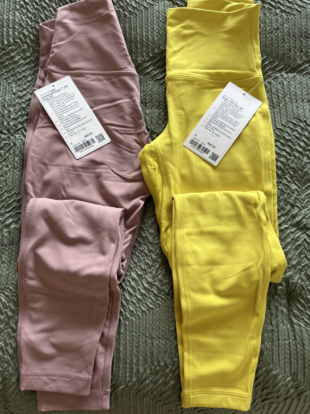 Lululemon Align™ High-Rise Leggings - Size 4 - 2 Pairs