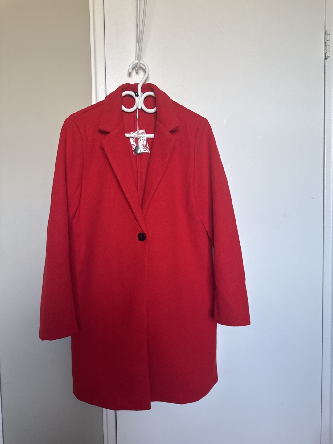 Red Blazer Coat - Size M - photo 2