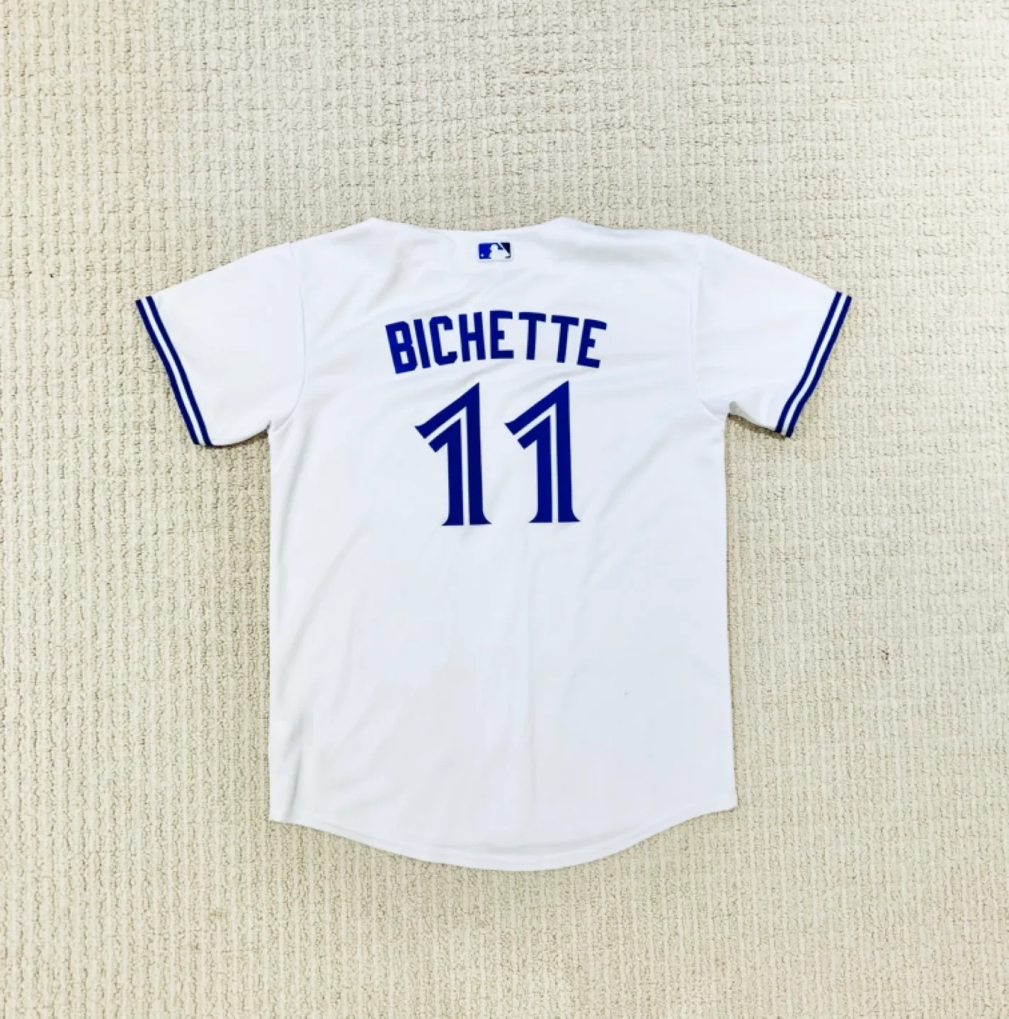 Toronto Blue Jays #11 Bo Bichette Nike MLB Jersey - Size Large image indicator(2)